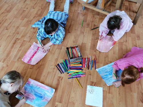 Freies Zeichnen und Malen für Kinder - auf Triviar