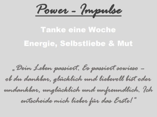 Power-Impuls-Woche - auf Triviar
