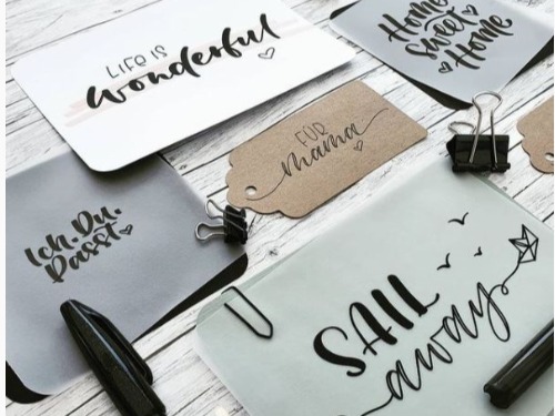 Hand Lettering & Brush Lettering für Anfänger - auf Triviar