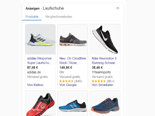 Google Shopping - Grundlagen - auf Triviar