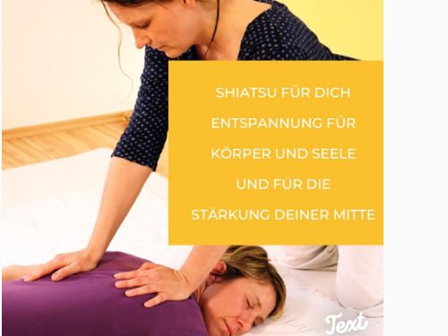 Shiatsu für dich - Entspannung für Körper und Seele - auf Triviar