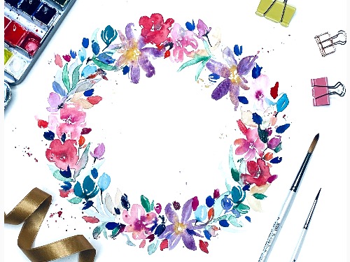 Online Aquarell Workshop - auf Triviar