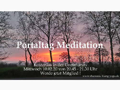 Portaltag Meditation - auf Triviar