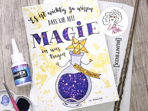 » Magische Tränke « Watercolor & Lettering - auf Triviar