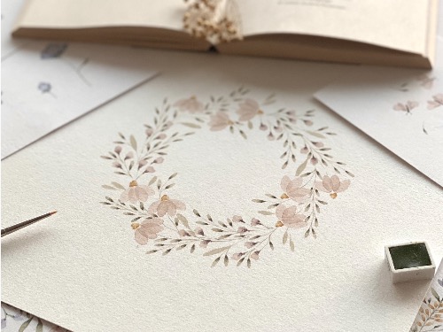 Floral Watercolor Basics - auf Triviar