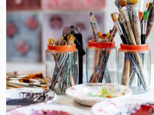 Intuitives Malen mit Acryl lernen - auf Triviar