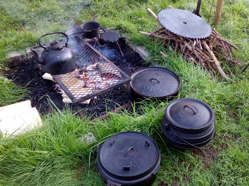Kochkurs in Hamm - am Lagerfeuer