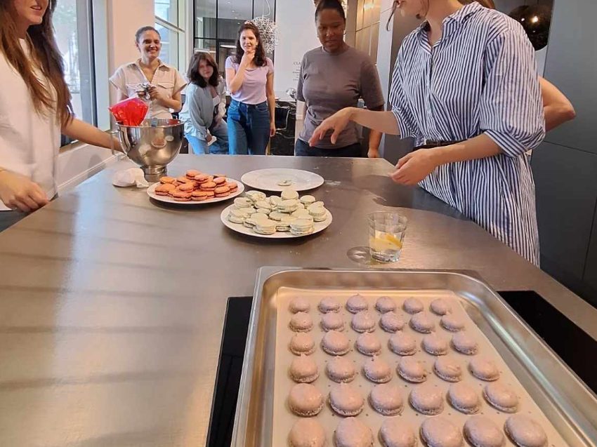 Macarons backen