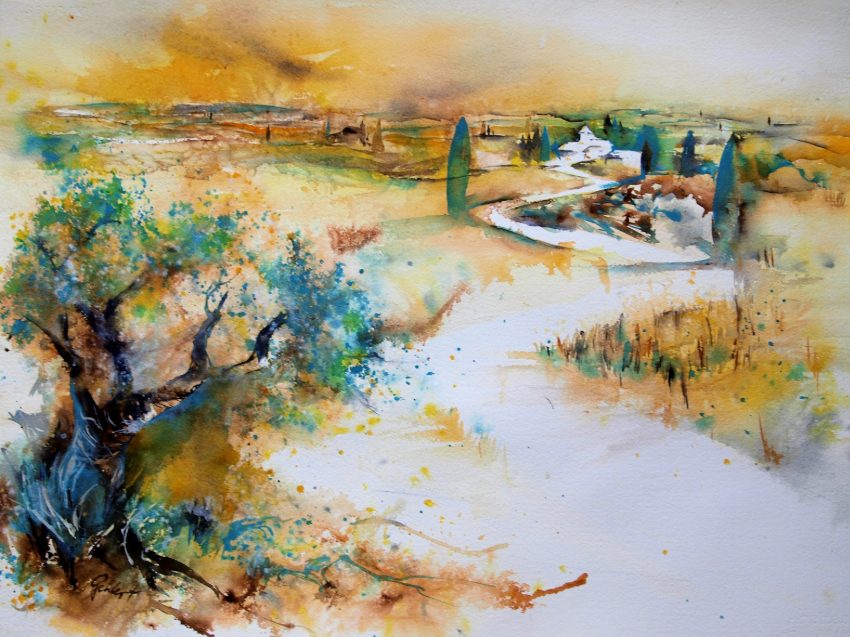 Malkurs nahe Zwickau - Aquarellkurs für Einsteiger