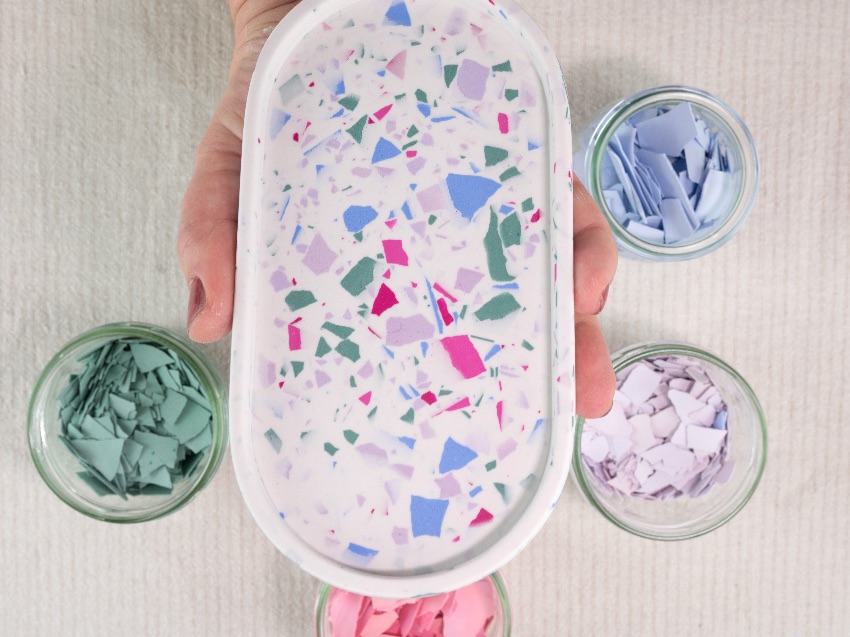 Terrazzo Kreativ Workshop - Schmuckschale gießen in Düsseldorf