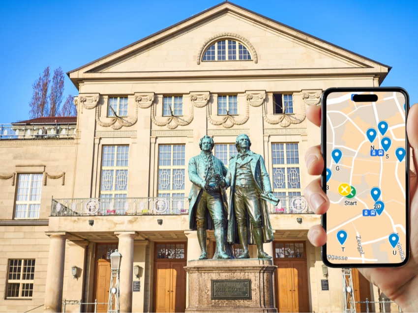 Selbstgeführte Stadtführung in Weimar - als Stadtrallye